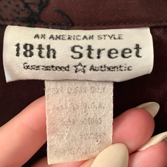 Medium satin velvet crop top - Picture 3 of 5